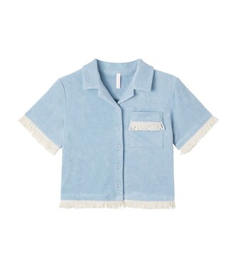 Top Awaken in spugna di misto cotone | Zimmermann Kids