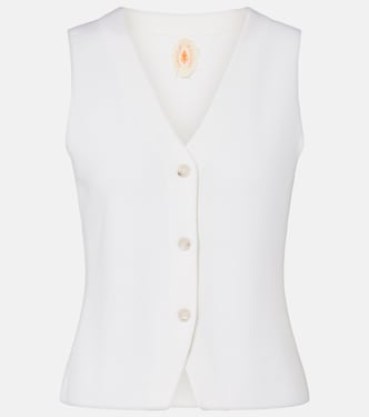 Virgin wool vest | Jardin des Orangers