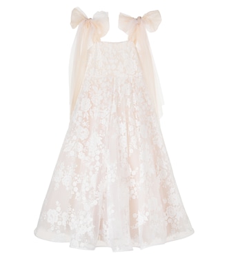 Vestido Manuela bordado floral | Il Gufo