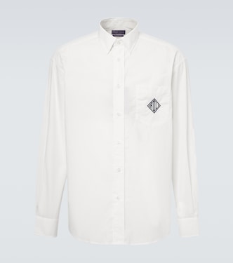 Embroidered cotton poplin shirt | Ralph Lauren Purple Label