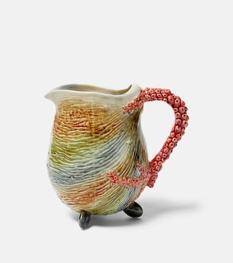 Oyster earthenware pitcher | Bordallo Pinheiro