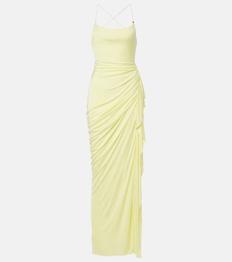 Medusa draped jersey gown | Versace