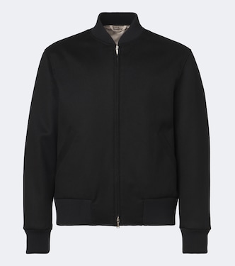 Virgin wool bomber jacket | Lardini