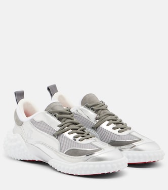 Mara suede and mesh sneakers | Christian Louboutin