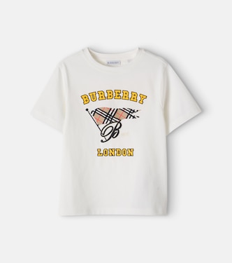 Printed cotton jersey T-shirt | Burberry Kids