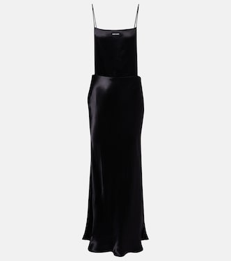 Satin slip dress | Miu Miu