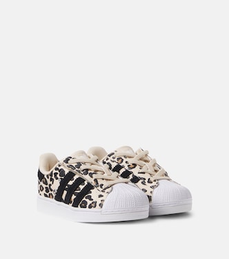 Superstar II cheetah-print sneakers | Adidas Originals Kids