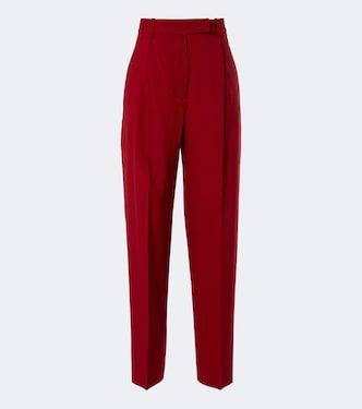 Pantalon fuselé en laine vierge | Róhe