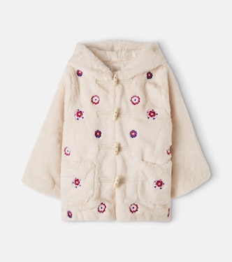 Dilia floral embroidered coat | Louise Misha