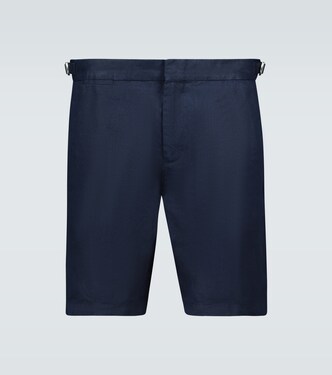 Norwich slim-fit linen shorts | Orlebar Brown
