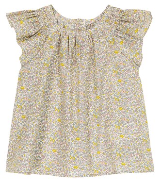 Bedrucktes Kleid aus Baumwolle | Bonpoint