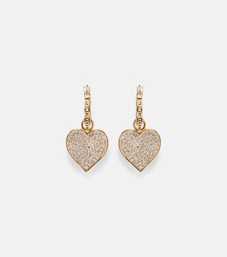 Boucles d'oreilles en or 14 ct et diamants | Sydney Evan