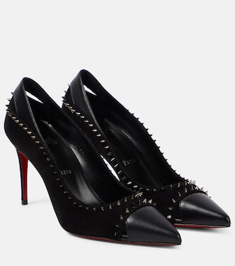 Duvette Spikes 85 leather pumps | Christian Louboutin