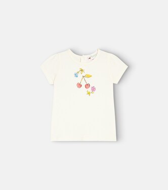 Baby Cira cotton jersey T-shirt | Bonpoint