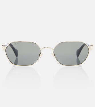 Runde Sonnenbrille Double G | Gucci