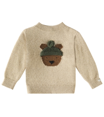 Baby Denn Bear wool sweater | Donsje
