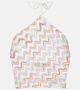 Zigzag lamé top | Missoni