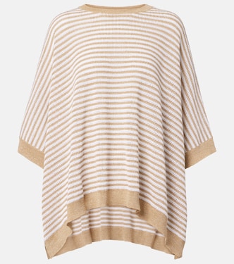 Knitted striped top | Brunello Cucinelli