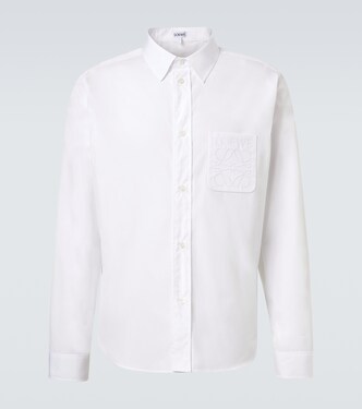 Anagram cotton poplin shirt | Loewe