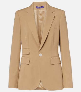 Blazer Parker de gabardina de lana | Ralph Lauren Collection