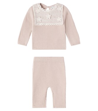 Baby Set Lucette aus Pullover und Hose aus Baumwolle | Bebe Organic