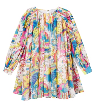 Printed georgette dress | Stella McCartney Kids