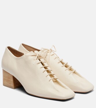 Souris 55 leather derby pumps | Lemaire