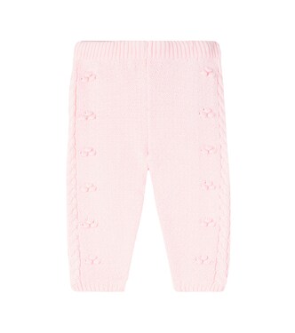 Baby Molda cable-knit cotton leggings | Louise Misha