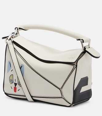 X Louis Wain - Borsa Futurist Cat Puzzle | Loewe