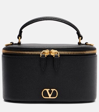 VLogo Mini leather vanity bag | Valentino Garavani