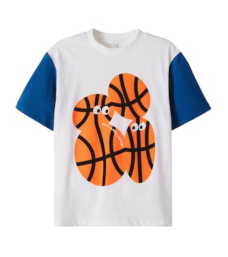 Printed cotton jersey T-shirt | Stella McCartney Kids