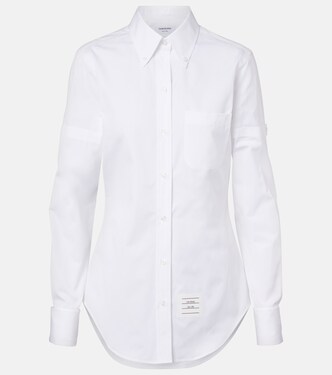 Logo cotton shirt | Thom Browne
