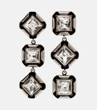 Crystal-embellished drop earrings | Givenchy