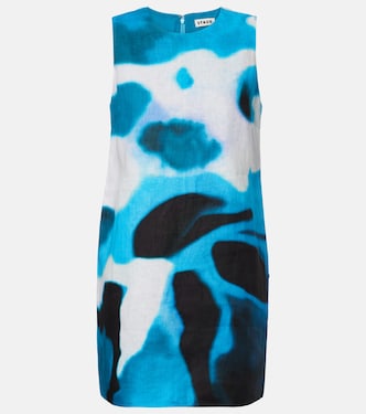 Brea printed linen minidress | Staud