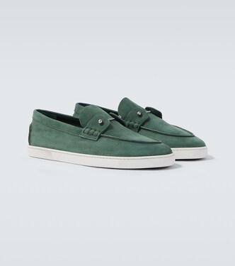 Chambeliboat leather slip-on shoes | Christian Louboutin