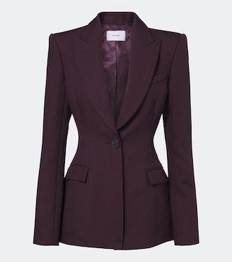 Virgin wool blazer | Alex Perry