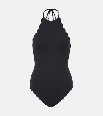 Mott reversible scalloped swimsuit | Marysia