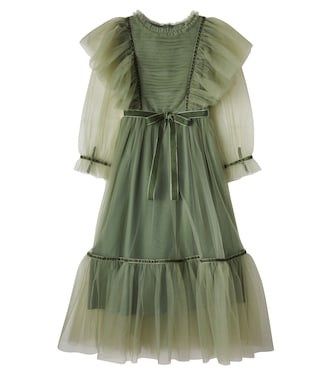 Emilie ruffled tulle dress | C'era Una Volta