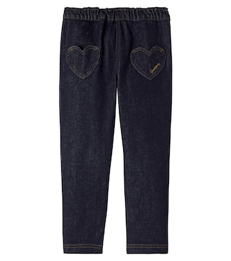 Duck patch-appliqué jeans | Bonton
