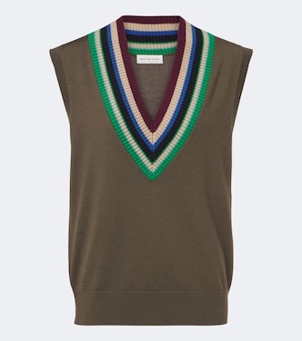 初剪羊毛毛衣背心 | Dries Van Noten