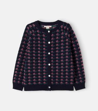 Belou intarsia wool-blend cardigan | Konges Sløjd
