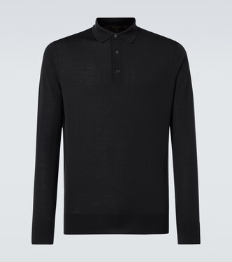 Ml long-sleeved wool polo shirt | Loro Piana