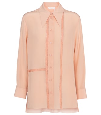 Seidenbluse aus Crêpe de Chine | Chloé