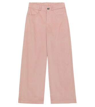 Pantalon ample en velours de coton | Paade Mode