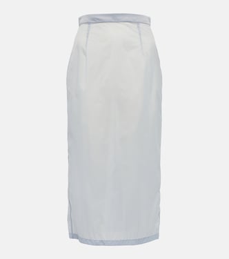 Semi-sheer midi skirt | Maison Margiela