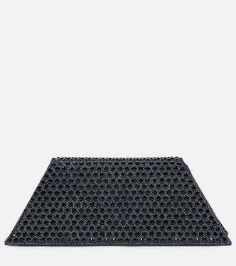 Pochette Superamini Yigit en jean | Amina Muaddi