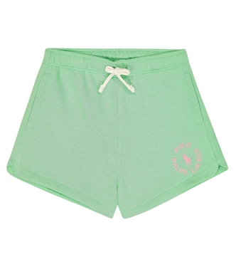 Pony cotton-blend shorts | Polo Ralph Lauren Kids