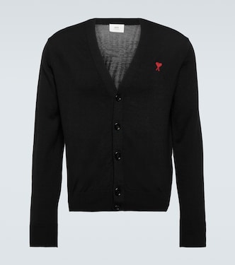 Ami De Cœur wool cardigan | Ami Paris