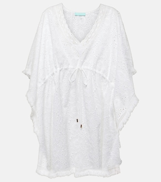 Ivy broderie anglaise cotton kaftan | Melissa Odabash