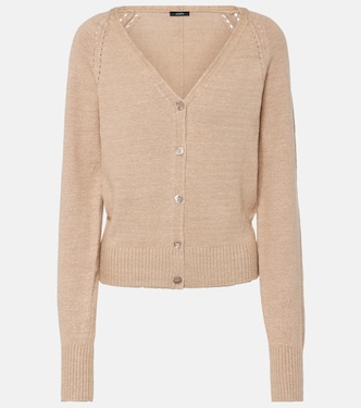 Linen-blend cardigan | Joseph
